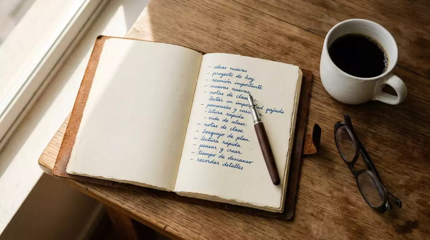Cuaderno abierto con anotaciones manuscritas sobre cuotas y apuestas de Fórmula 1 junto a una taza de café